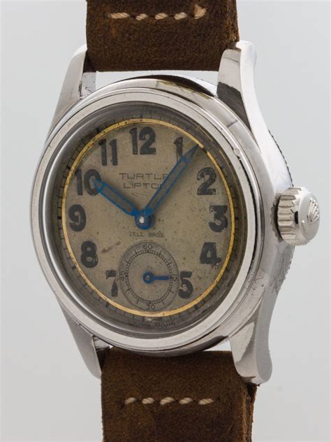 Rolex Oyster Turtle Lipton Zell Brothers circa 1942.